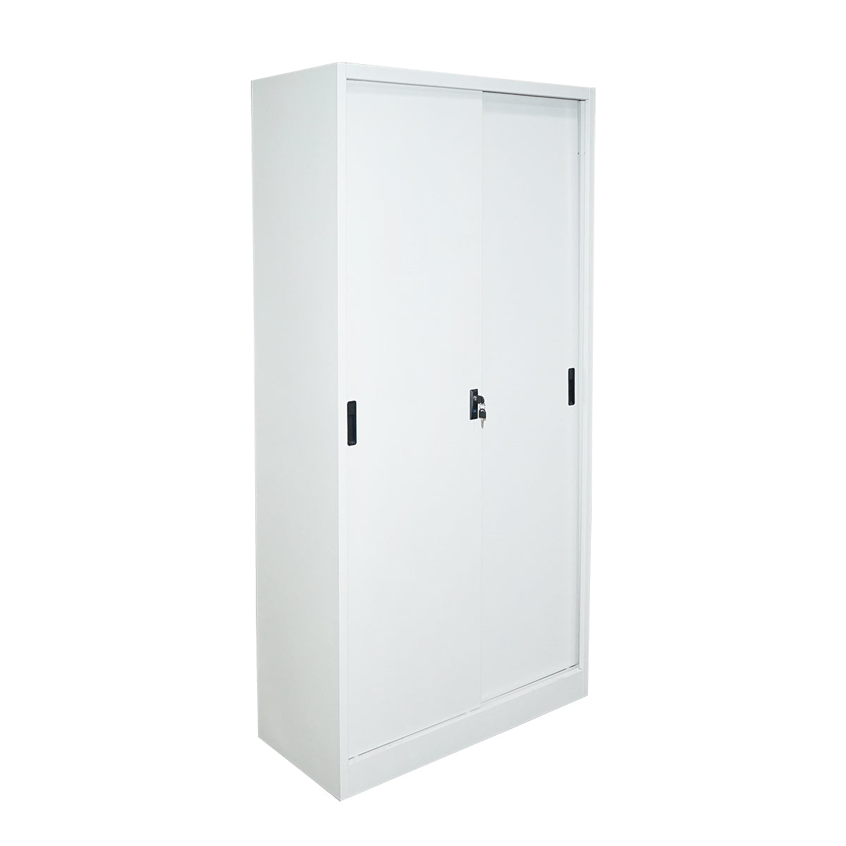 Bk78306 Dulap Metalic 2 Usi Glisante 1800x900x400 Mm Ral7035
