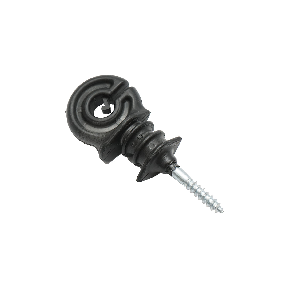 Izolator Inelar Pp Eco Negru Mat Pentru Fir Gard Electric Breckner Ger