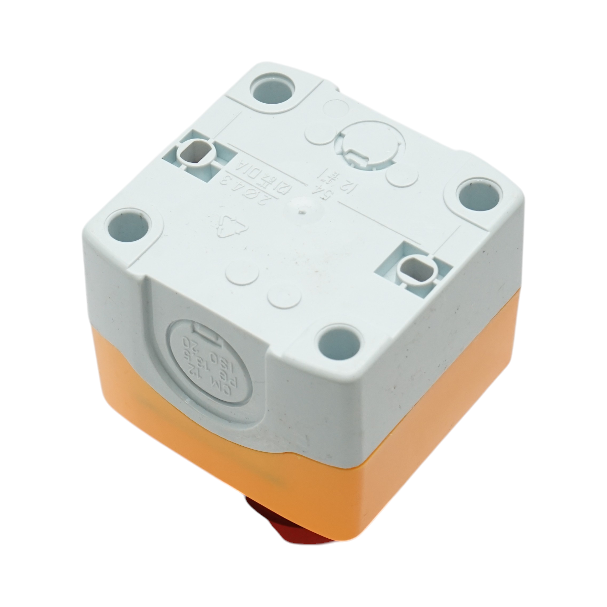 Carcasă buton oprire roșu rasucire tip ciupercă 1NO 40 mm Breckner Germany BK76770