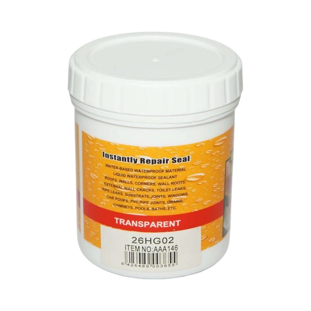 Soluție de impermeabilizare din cauciuc lichid transparent de 300 g HighPower AAA146
