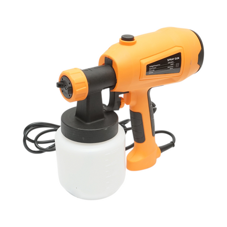 Pistol vopsit electric 550 W, debit 800 ml/min, 3 duze, rezervor 800 ml, DISRX10