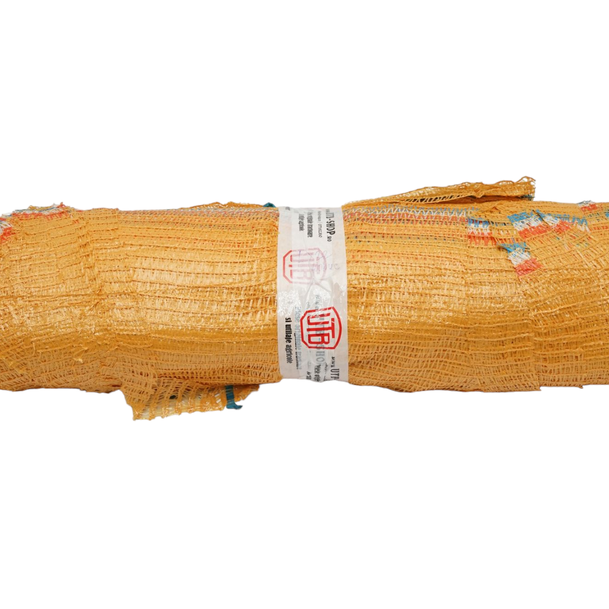 Sac Plasa 500x800mm Tip Raschel Pentru Legume 40kg Galben