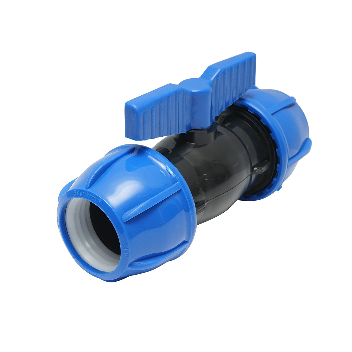 Robinet Mufa-mufa Compresiune D63x63mm, Pn10 Poelsan