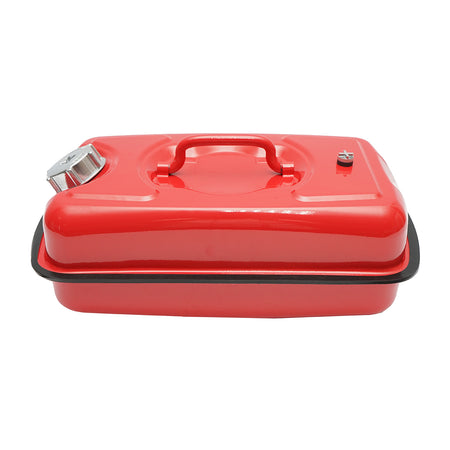 Canistra Metal Orizontala 5l Cu Furtun Flexibil Si Dop Insurubabil