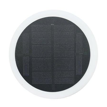 Lampa De Masa Solara2w, Panou Solar 0.7w,  3.7v 1200mah, Auriu