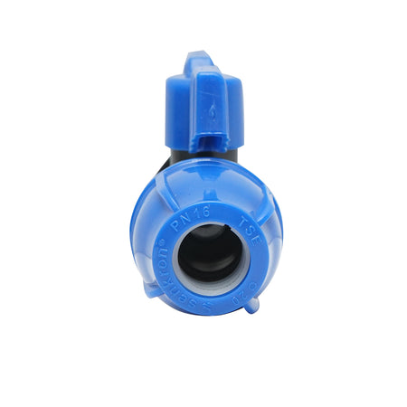Robinet cu mufă de compresiune cu filet exterior D20 mm × 1/2, PN16 DISLU57