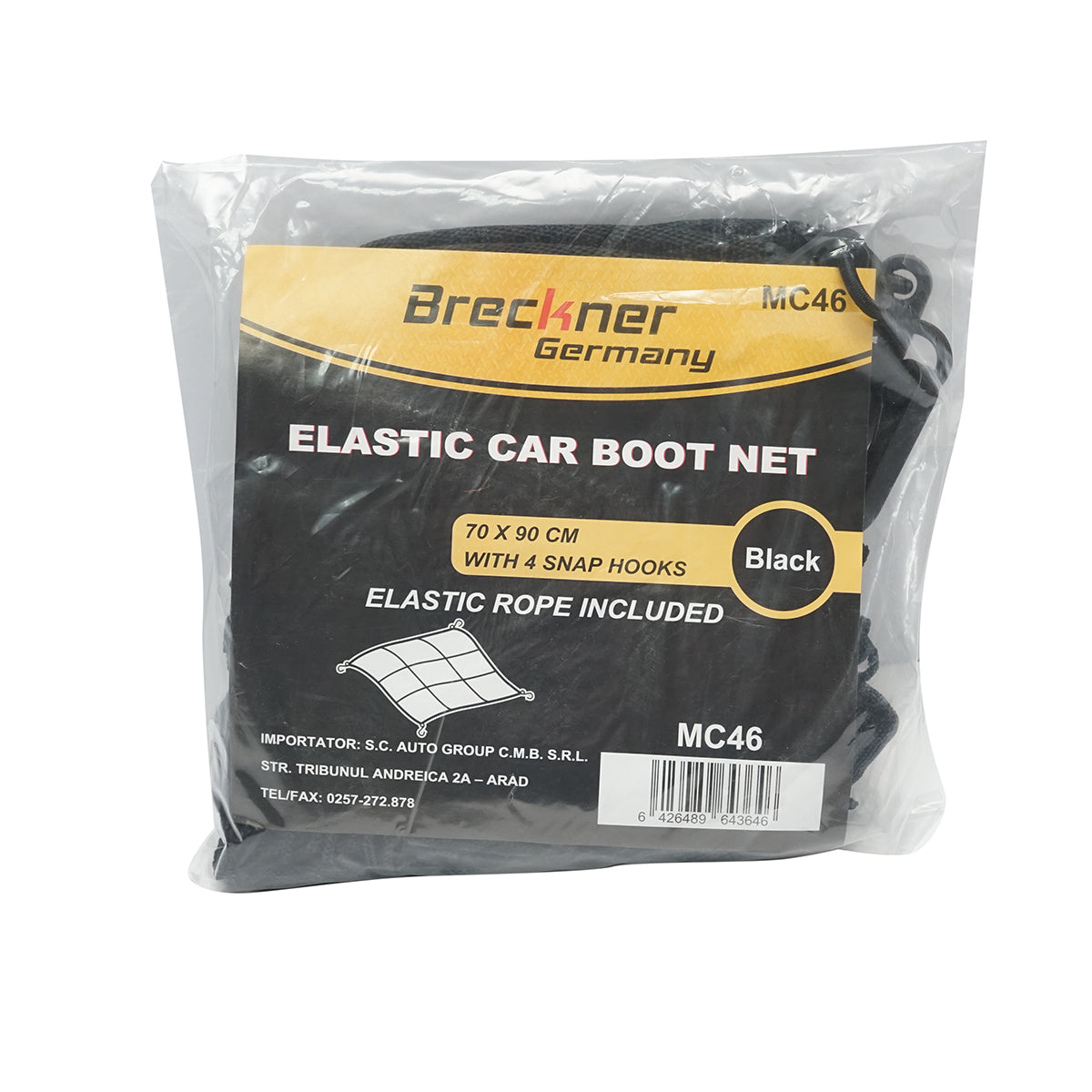 Plasa De Siguranta Cargo 90x70 Cm, 2.5mm