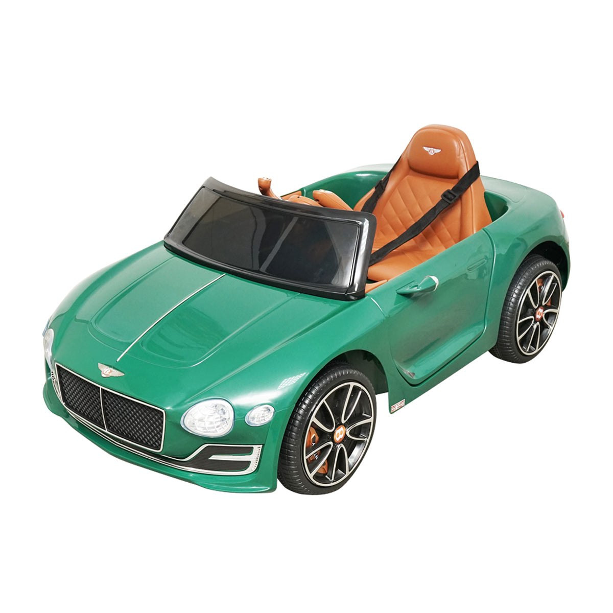 Mașinuță electrică cu acumulator și telecomandă Bentley verde 6V/7Ah JE1166 DISLF29V