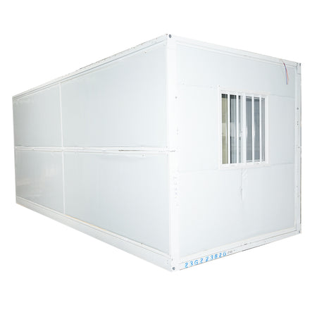 Container  Pliabil 580x240x251cm, Usa Geamuri, Cabina Dus,2 Paturi Etajate