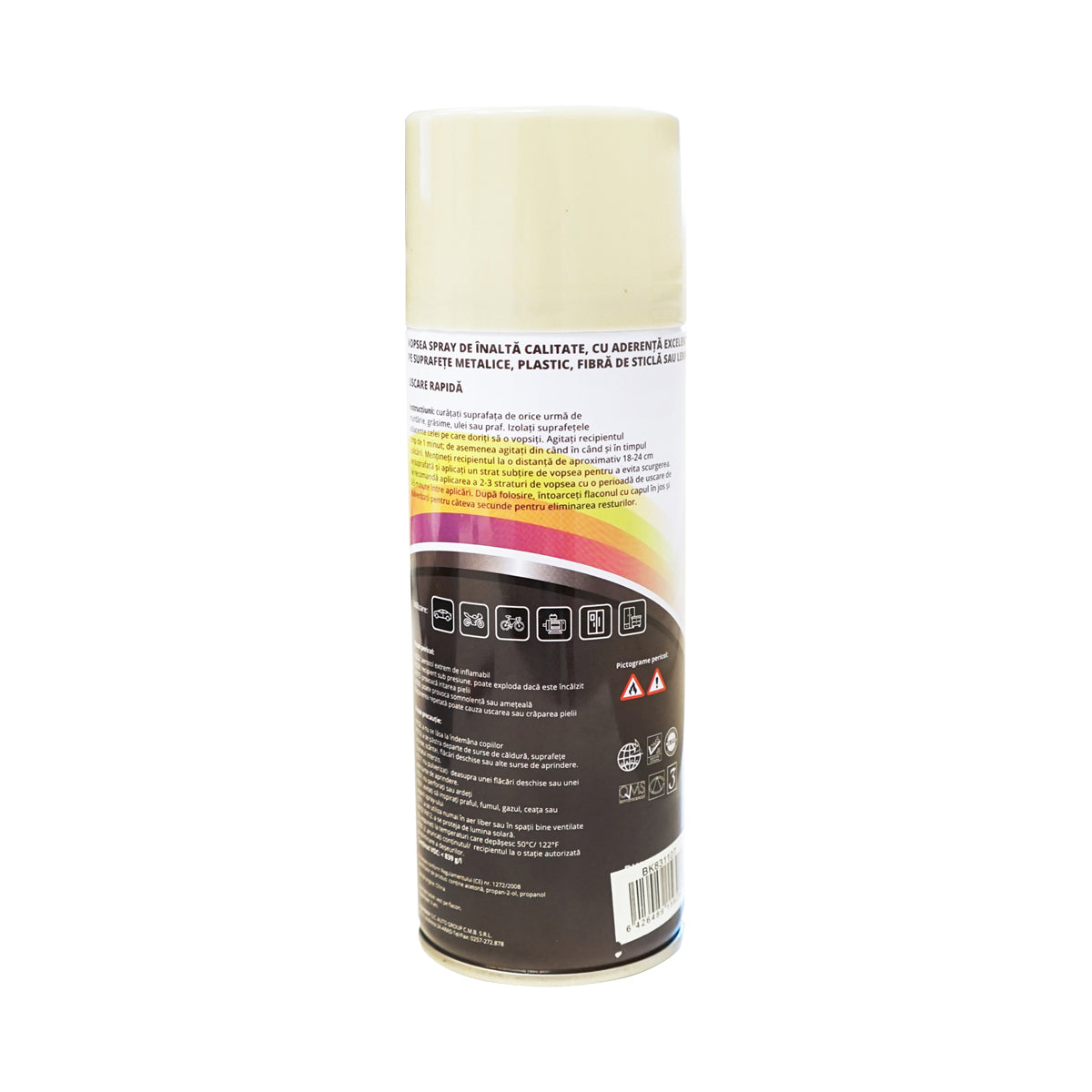 Spray Vopsea Auto Alb Perla 450 Ml