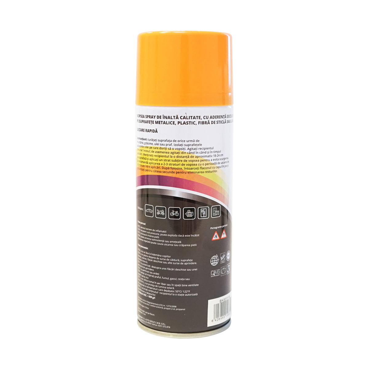 Spray Vopsea Auto Portocaliu Sofran 450 Ml