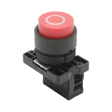 Buton comanda convex STOP roșu cu revenire 1NC 400V 10A Breckner Germany BK76478
