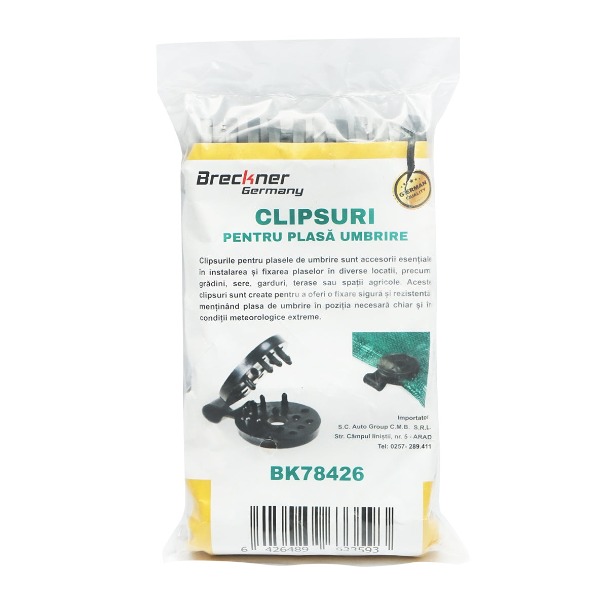 Clipsuri Pentru Plasa Umbrire 20buc/set