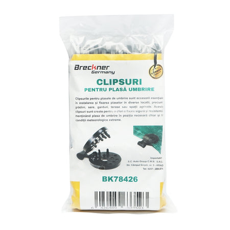 Clipsuri Pentru Plasa Umbrire 20buc/set