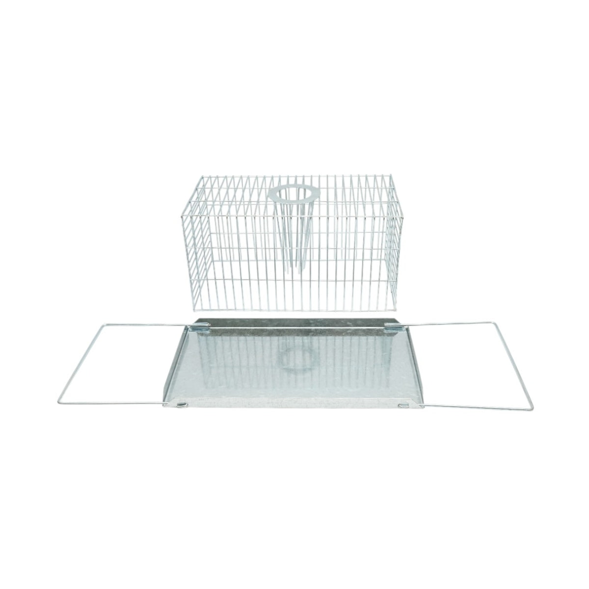 Capcana animale metalică tip cușcă pentru șobolani și șoareci 31 × 15 × 16.5 cm BK87738