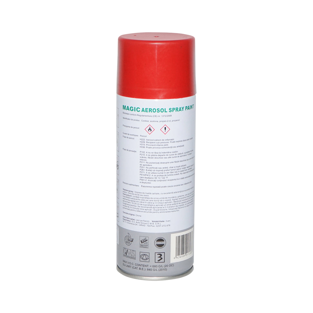 Vopsea Spray Rosu 270, 450ml