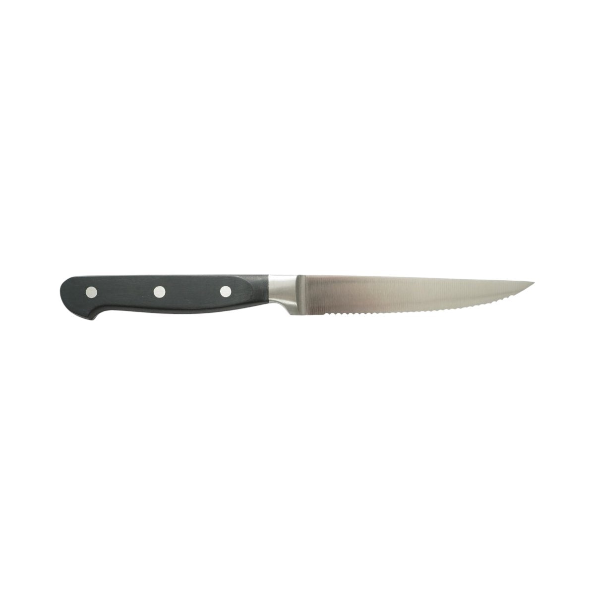 Cuțit pentru steak cu lamă zimțată de 11 cm din oțel 5Cr15MoV și mâner ABS Breckner Germany AAA415