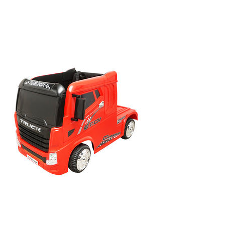 Camion Electric Rosu Cu Acumulator 12v/7ah Si Telecomanda