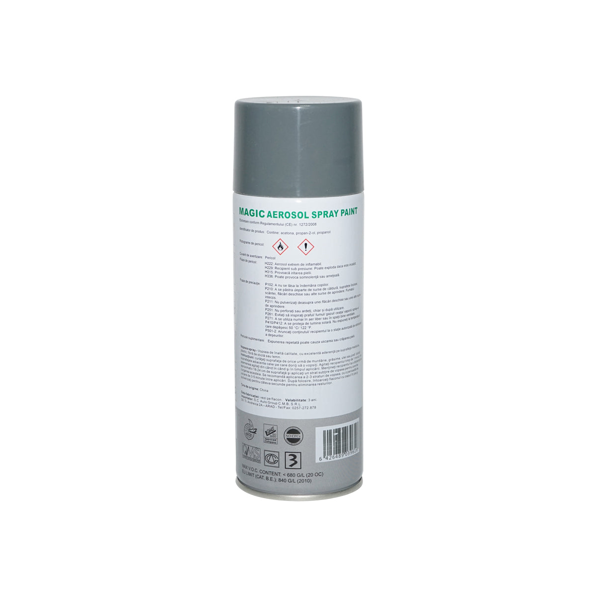 Vopsea Spray Gri Cometa Kna, 450ml