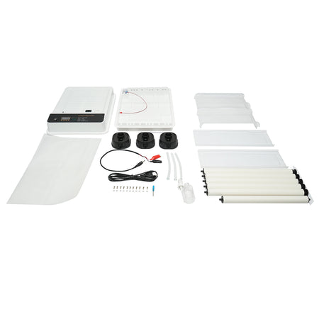 Incubator Automat 30 Oua 50w, 12v-220v, Rotire Automata, Afisaj Electronic