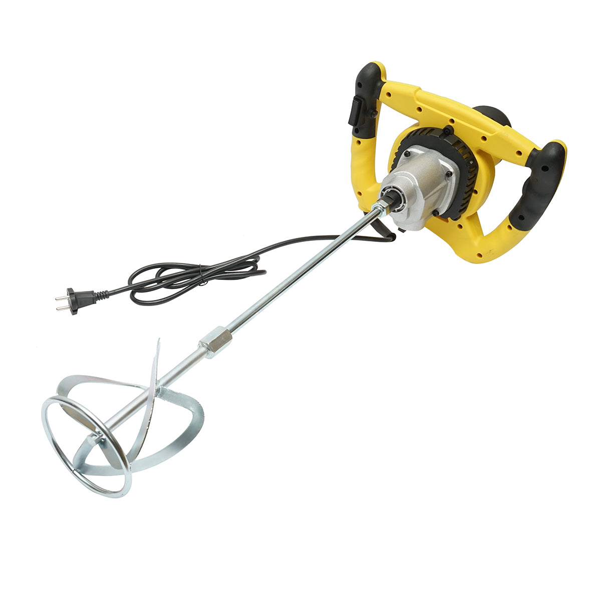 Mixer, malaxor electric cu amestecator 1600W, 220V, 2 viteze pentru vopsea, mortar, adeziv