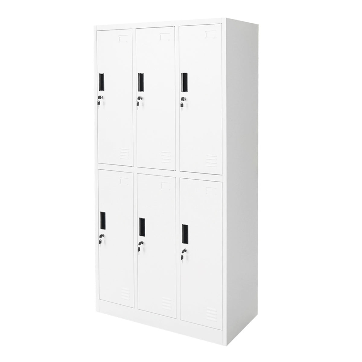 Dulap Metalic Vestiar Cusetat 3x2 Cu 6 Usi