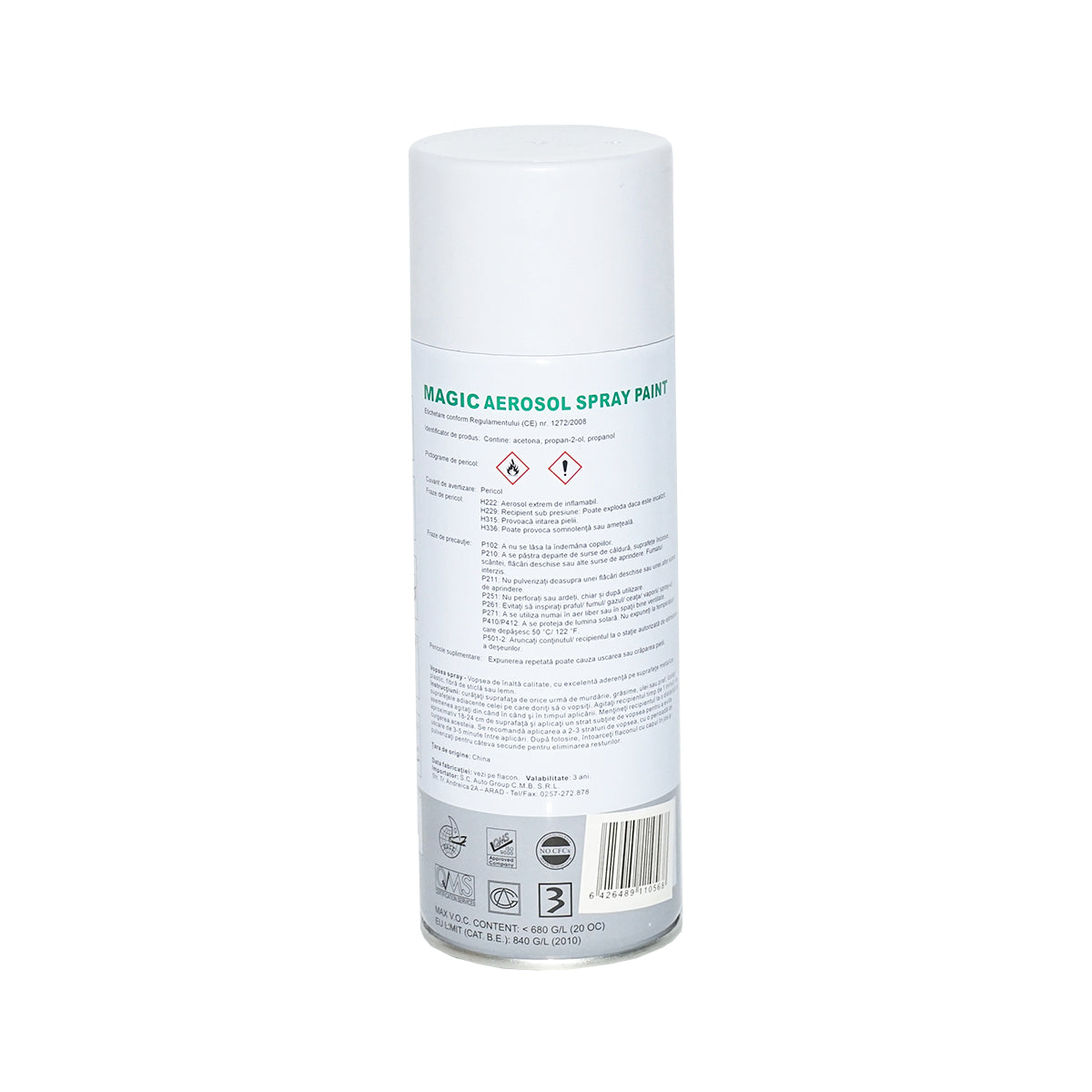 Spray vopsea Magic alb glacier 400 ml FOX369