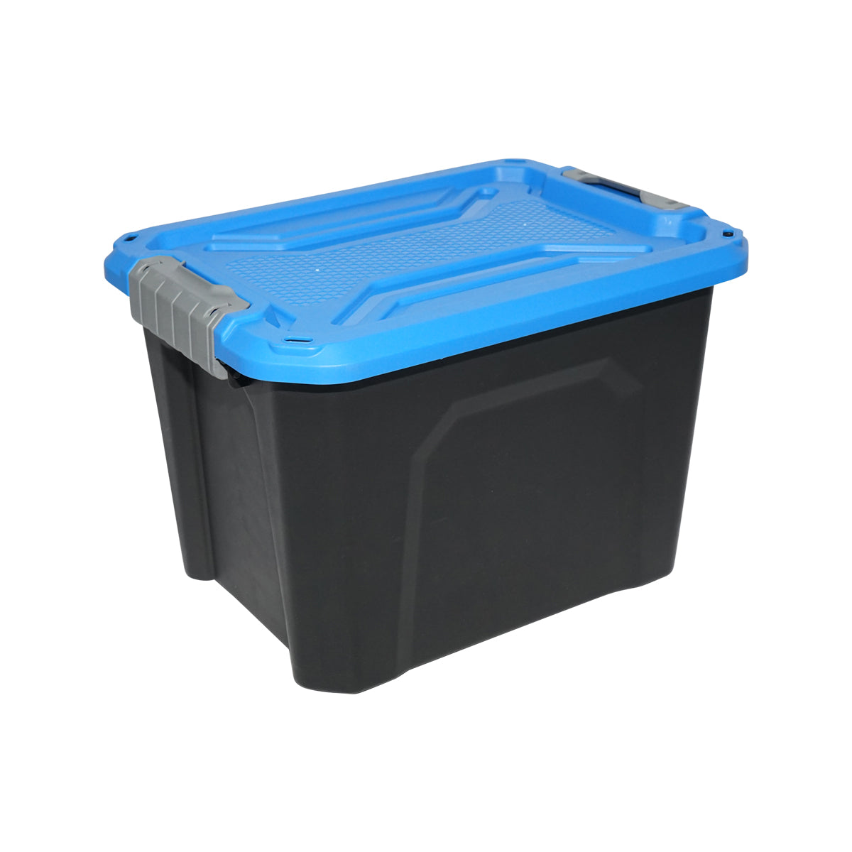 Lada Depozitare Heavy Duty 18l Cu Capac, Albastra 385x295x260mm B G