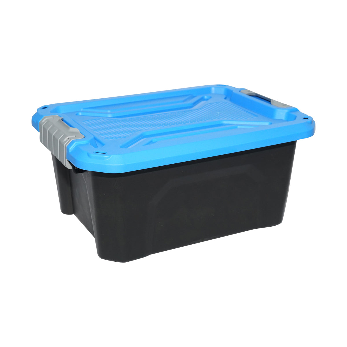 Lada Depozitare Heavy Duty 12l Cu Capac, Albastra 385x295x175mm B G