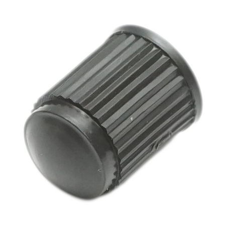 Capace valvă ventil plastic negre 100 buc/set BK80210