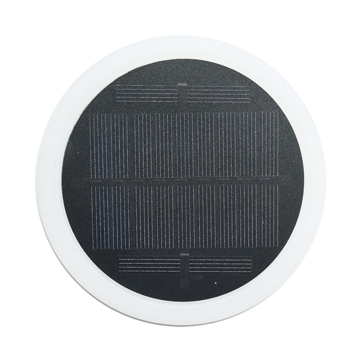 Lampa De Masa Solara 2w, Panou Solar 0.7w, 3.7v 1200mah, Usb 5v 1a,alb