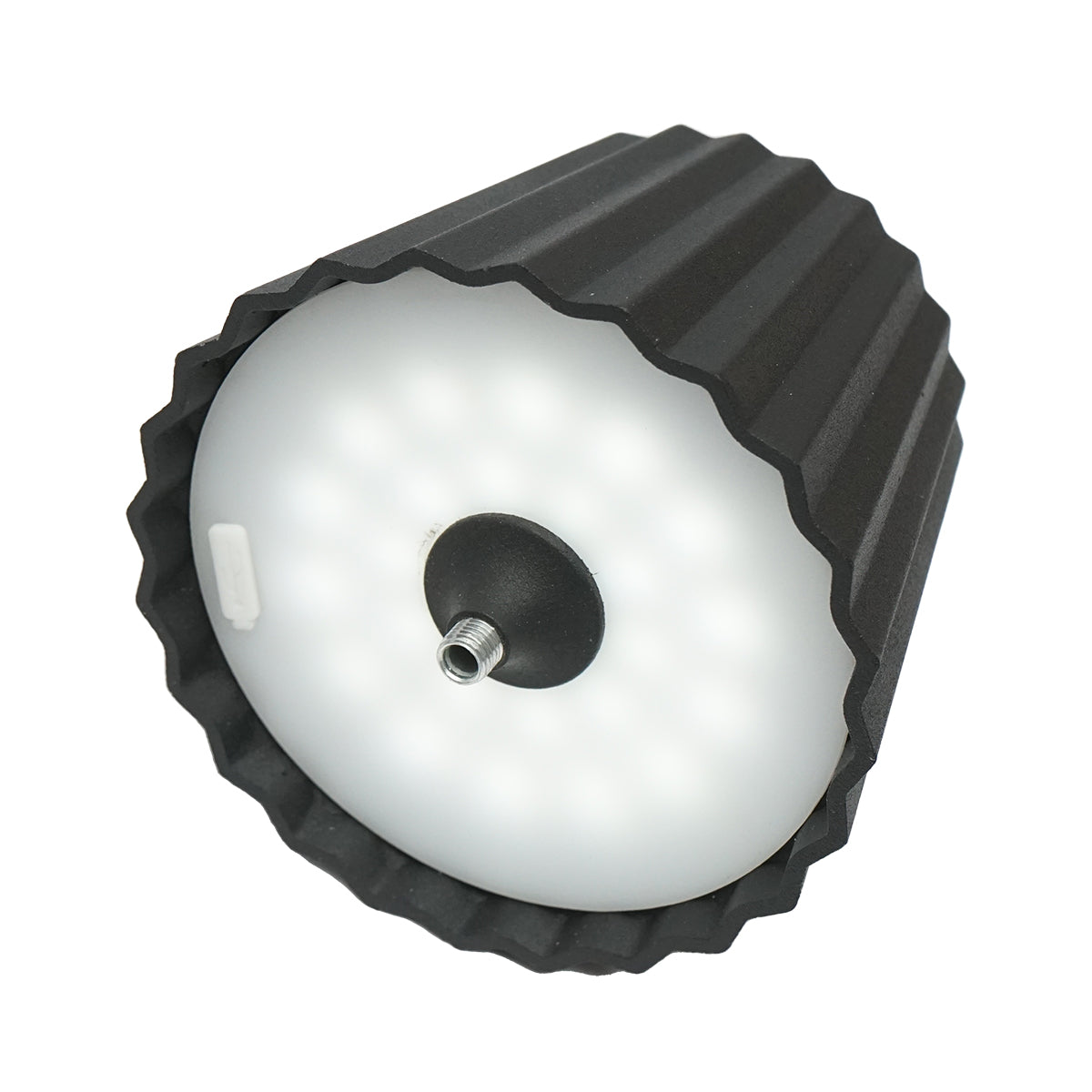 Lampa De Masa Led 3w Reincarcabila, 3.7v 1800mah, Usb 5v 1a, Negru