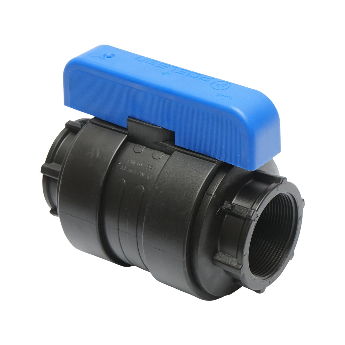 Robinet Compresiune Egal Cu Bila Fi D50x50mm Pn10 Pentru Sisteme De Irigatii