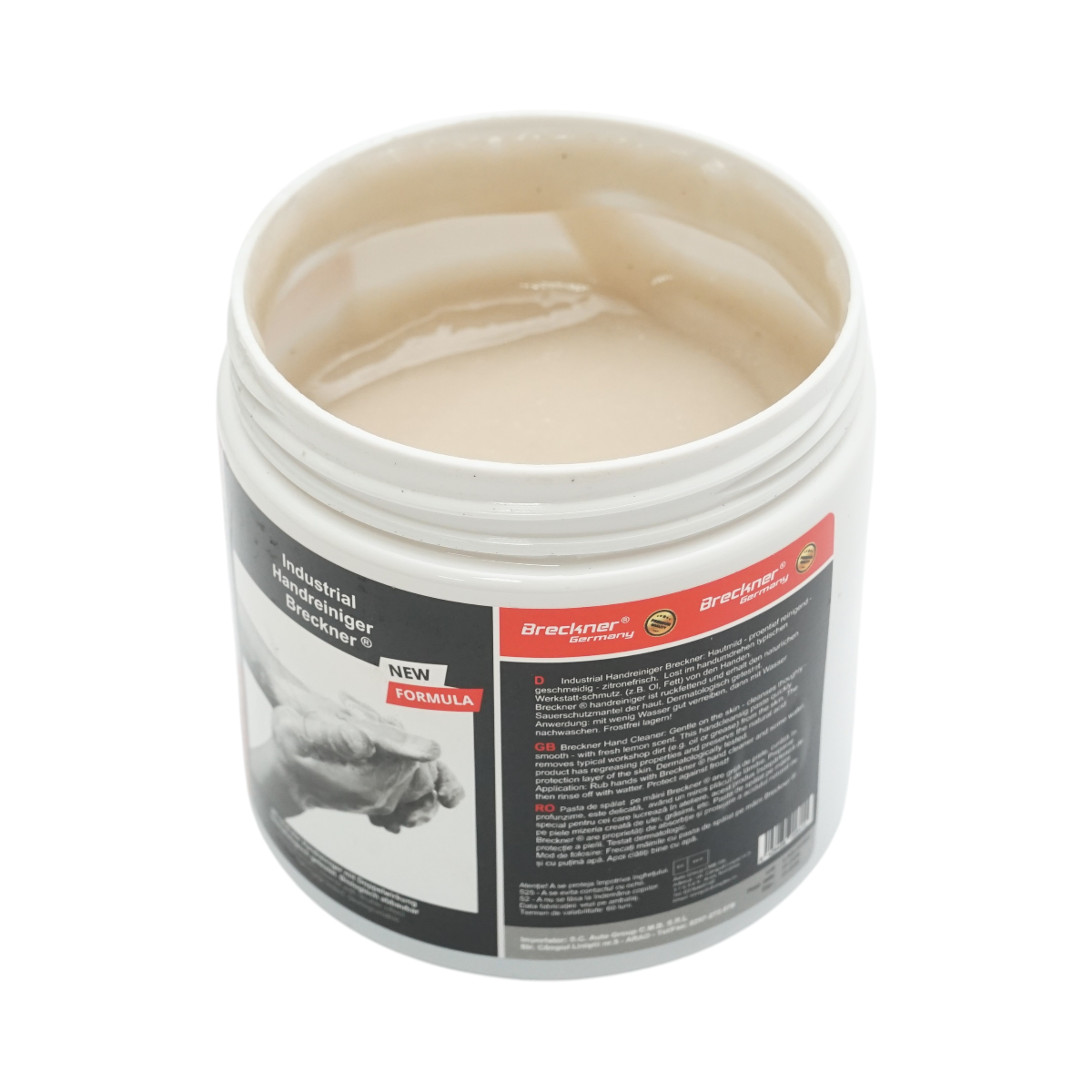 Pastă de spălat mâini industrială lămâie 400 ml Breckner Germany DISBC67