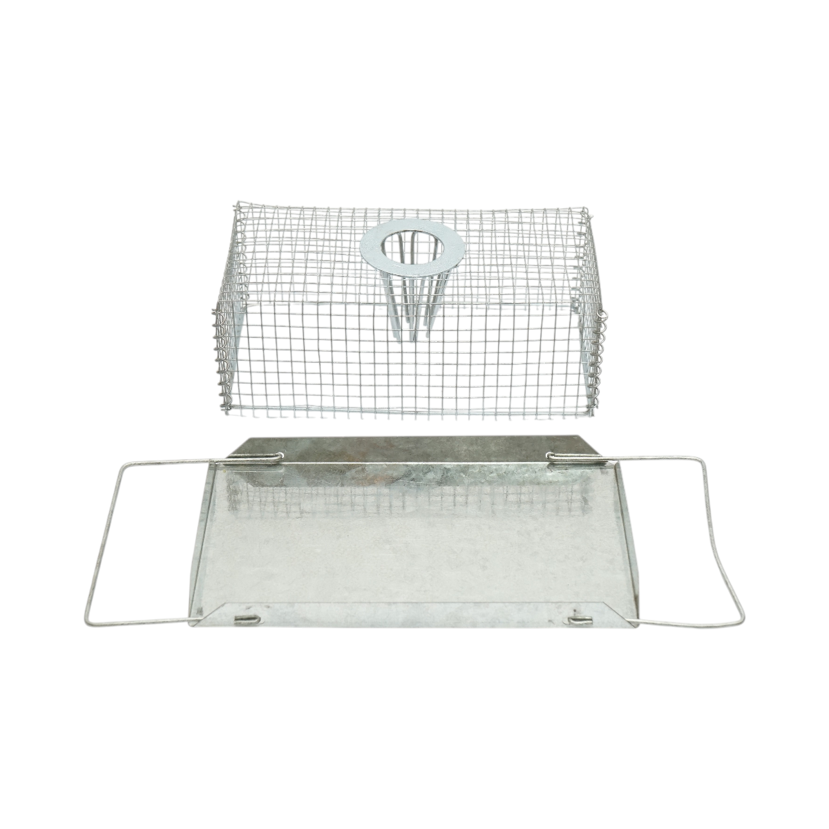 Capcana animale metalică tip cușcă pentru șoareci și rozătoare 18.5x10x7 cm BK87737