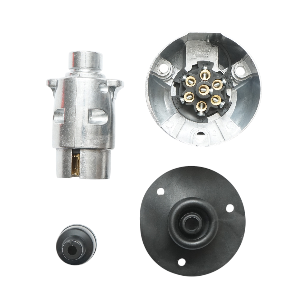 Fisa + Priza Remorca 12v - Metalica
