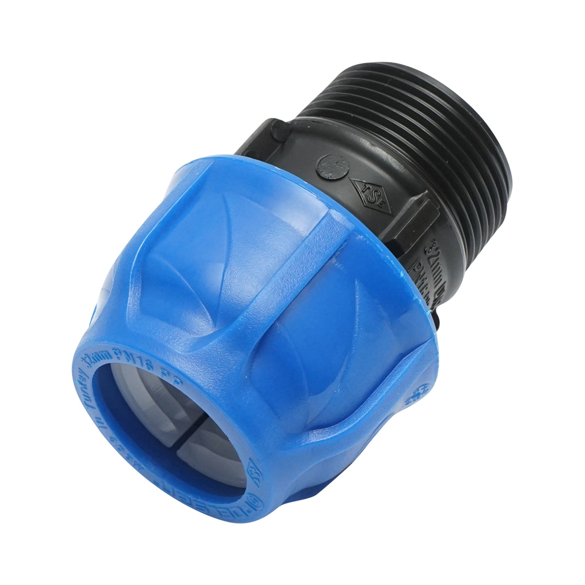Racord Compresiune Fe D32mmx11/4 Toll, Pn16 Pentru Sisteme Irigat