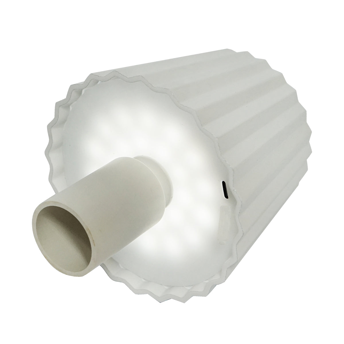 Lampa De Masa Led 3w Reincarcabila, 3.7v 1800mah, Usb 5v 1a, Alb