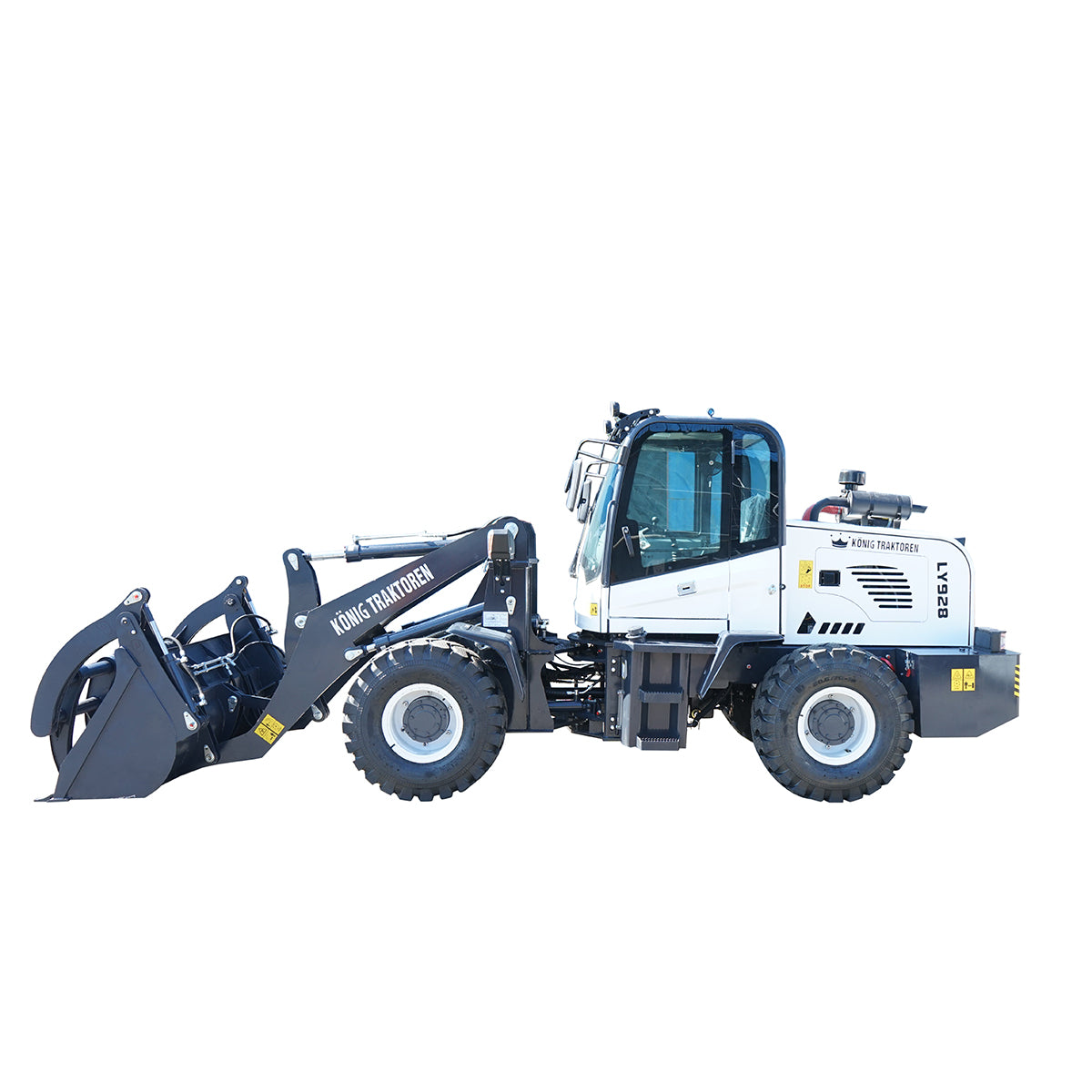 Inacrcator Frontal1.2t, 420w + Cupa 001 + Graifer Konig Traktoren