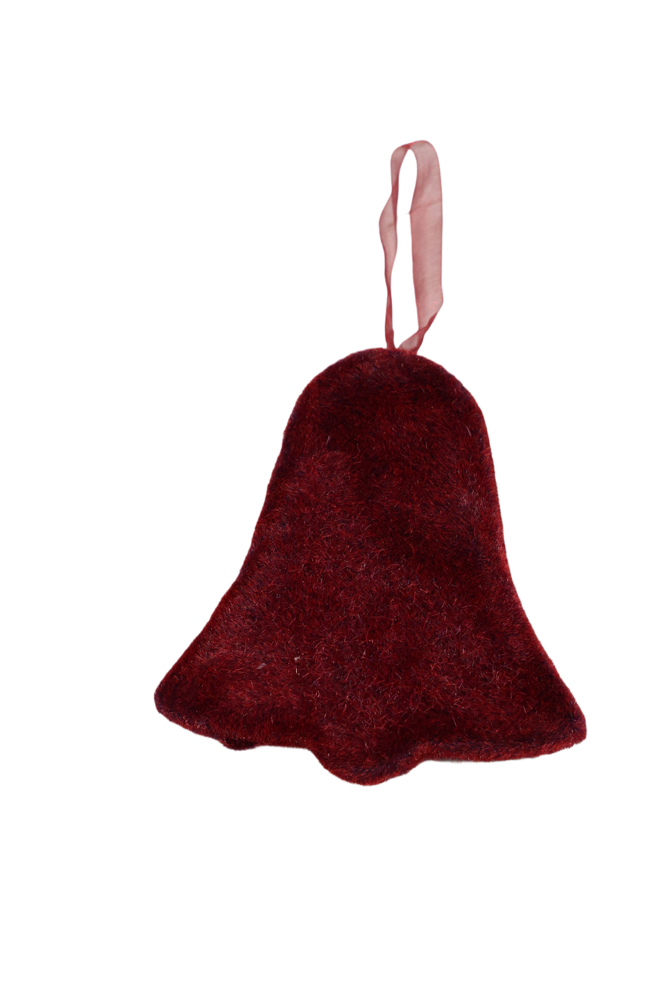 Glob Clopotel Pufulet Bordo 13cm Xmas