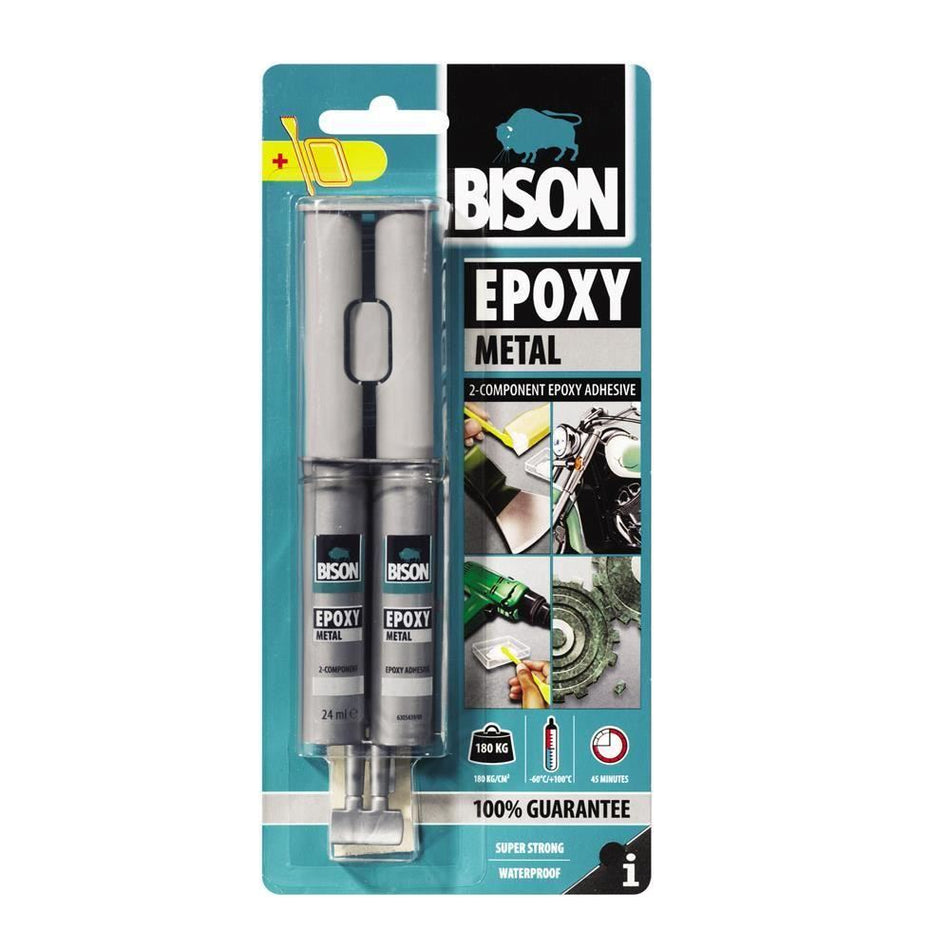 Adeziv Metal Bison Epoxy Metal 2*12ml Bl