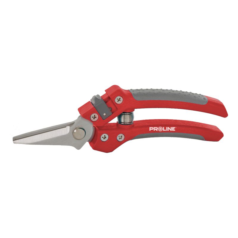 Foarfecă vie inox alungită cu mâner soft-touch, lamă 18 mm PROLINE 40086