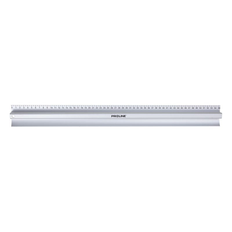 Ghidaj tăiere tapet din aluminiu PROLINE cu scală metrică