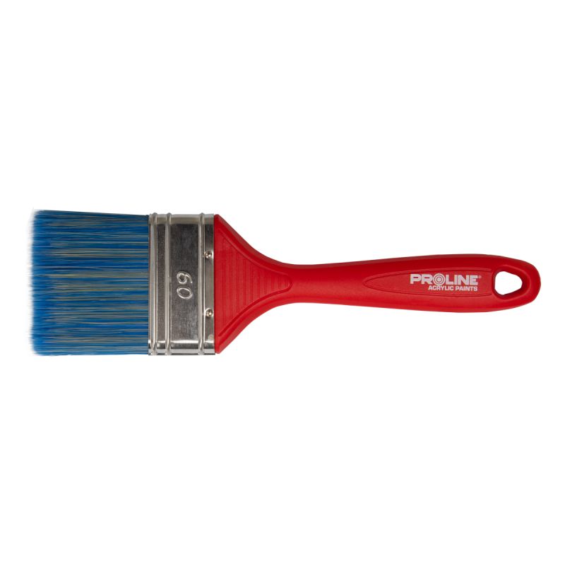 Pensulă PROLINE pentru vopsea acrilică, amestec păr natural și sintetic