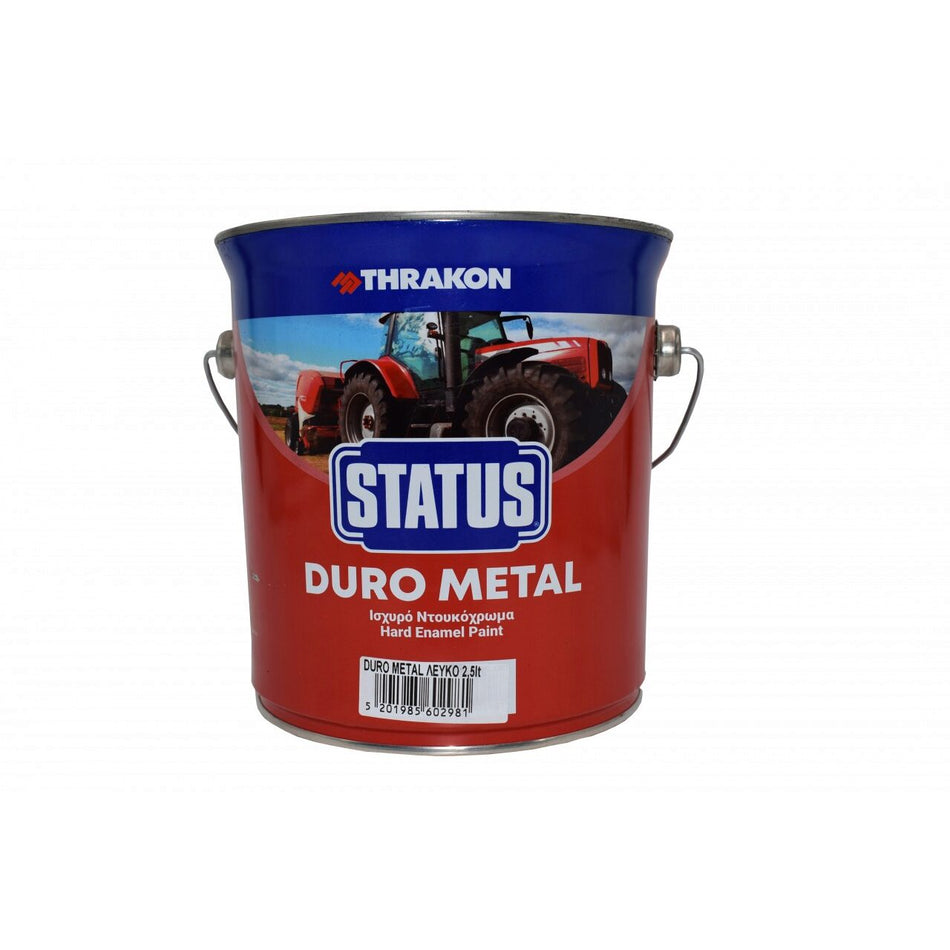 Vopsea Alchidica Aditivata, Status Durometal, 9005 Black Matt 2.5l