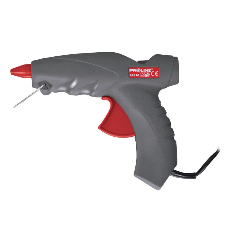 Pistol de lipit cu silicon 20/200 W pentru aluminiu, lemn, metal, plexiglas, plastic PROLINE 42916