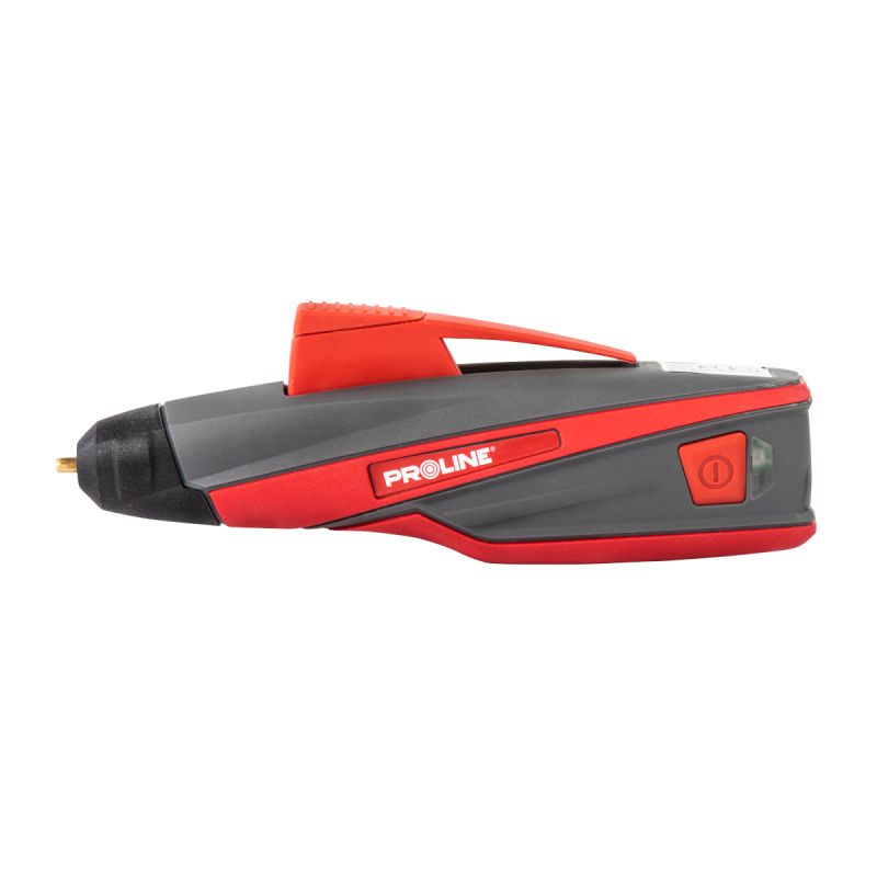 Pistol de lipit cu silicon și acumulator, baghete 7 mm PROLINE 42919