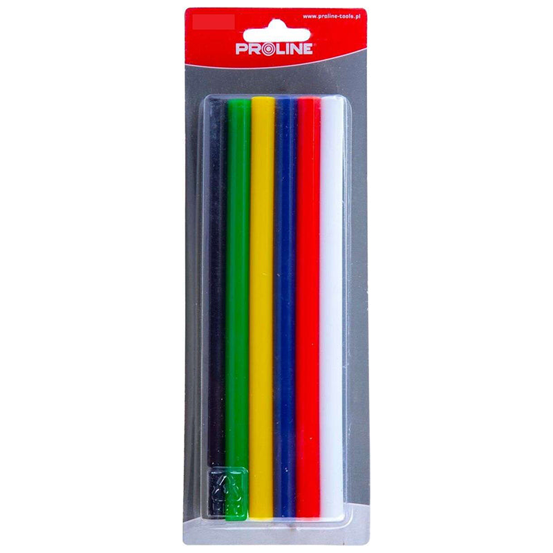 Baghete silicon color PROLINE în blister, set 12 bucăți