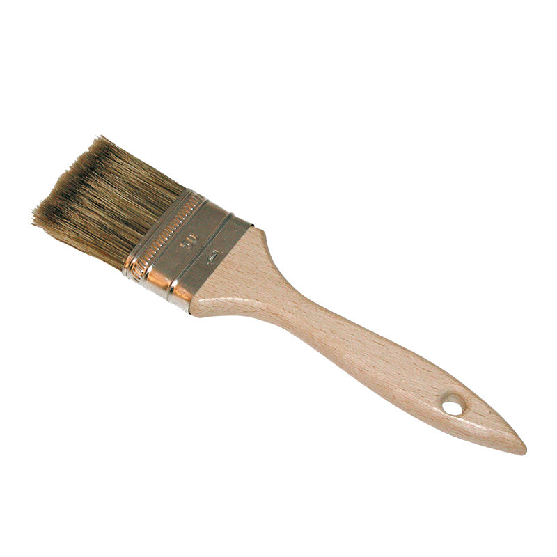 Pensulă păr natural, mâner lemn POLONIA