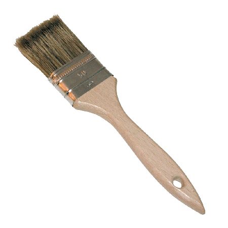 Pensulă păr natural, mâner lemn POLONIA